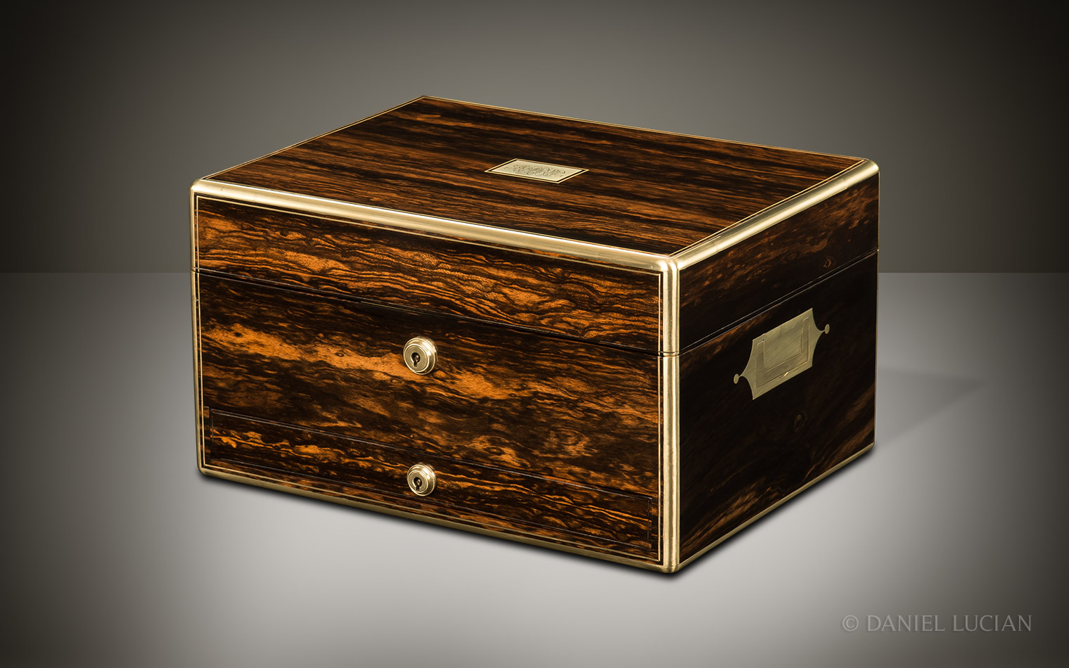 Antique Jewellery Box in Coromandel, by Asprey