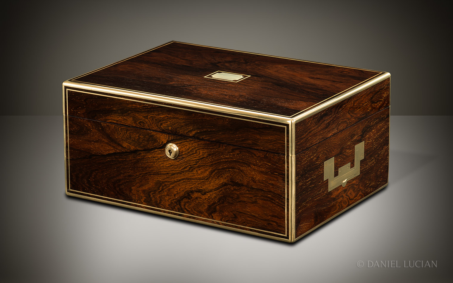 Antique Jewellery Box in Rosewood by Edwards