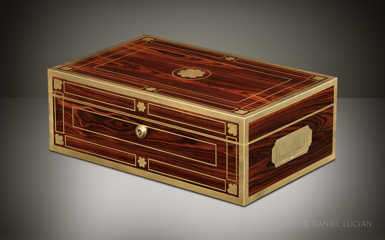 Antique Jewellery Box in Kingwood, by David Edwards