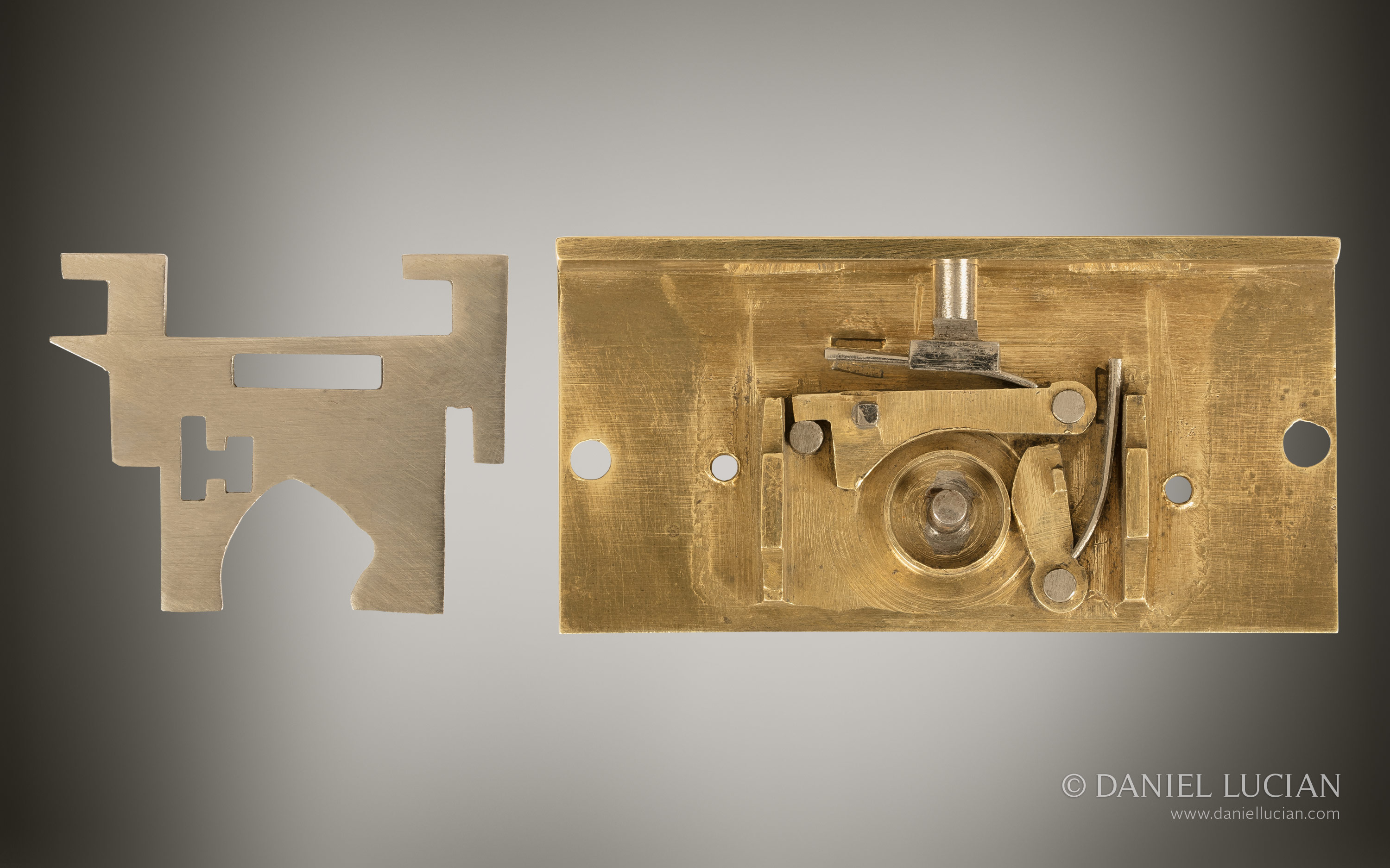 Tompson Patent Lock.